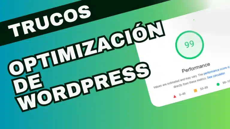 optimizar mi wordpress